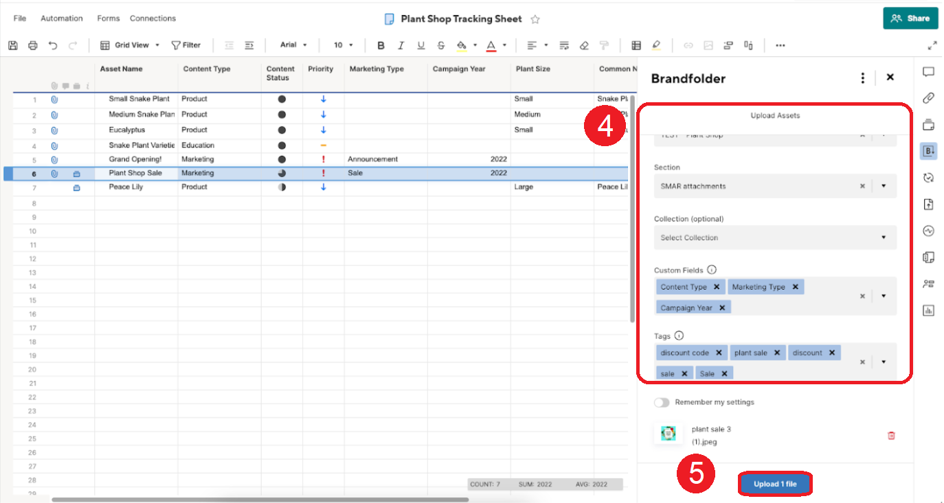 Use The Brandfolder Panel In Smartsheet Smartsheet Learning Center 0957